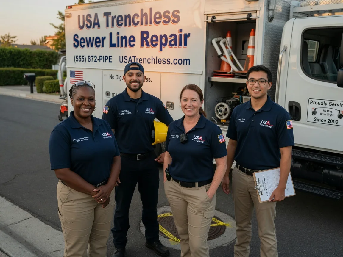 Sewer Line Repair company in Jewett, TX